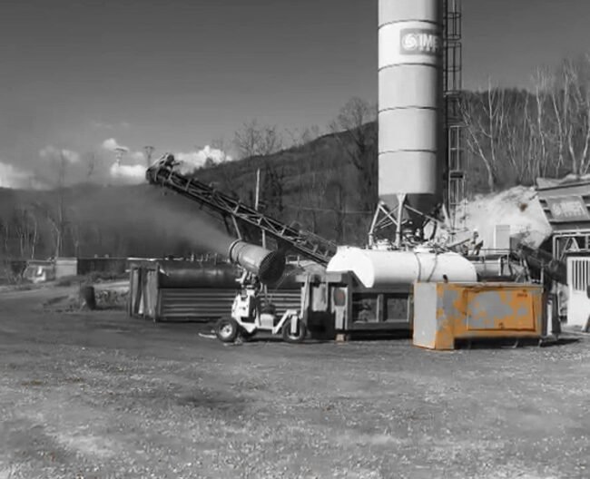 Conrad LC50R-Sprühkanone – Recyclinganlage für Gesteinskörnungen – Teramo