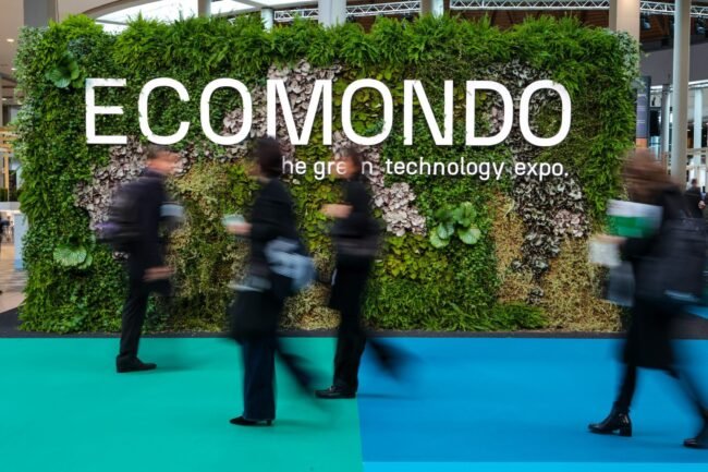 South Hall of the Rimini Expo Centre during Ecomondo
